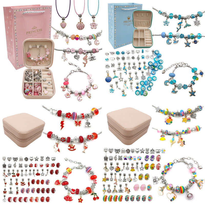 Kit Pulseira Infantil Berloque