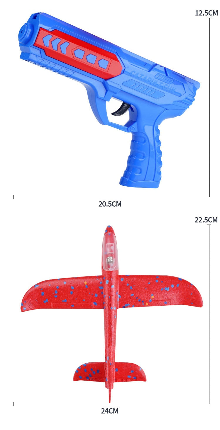 Lançador de avião para brincar ao ar livre
