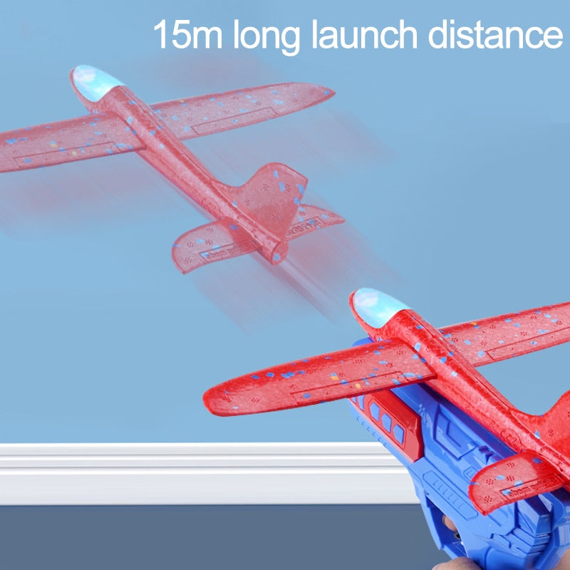 Lançador de avião para brincar ao ar livre